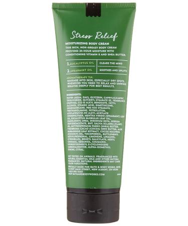Bath & Body Works Aromatherapy Stress Relief Eucalyptus Spearmint Body Cream 8.0 oz 226g (2 Pack) - Buy Online on SooperMarket.com