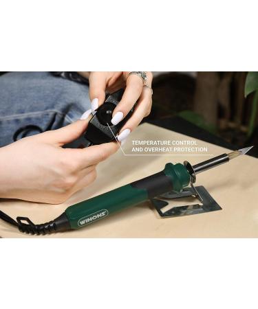 WINONS Hot Knife Plastic Cutter with Temperature Control (Set of 25)  WBT-0003-6 Multipurpose Stencil Cutter with Soldering Iron and Wood Burning Tips - Buy Online on SooperMarket.com