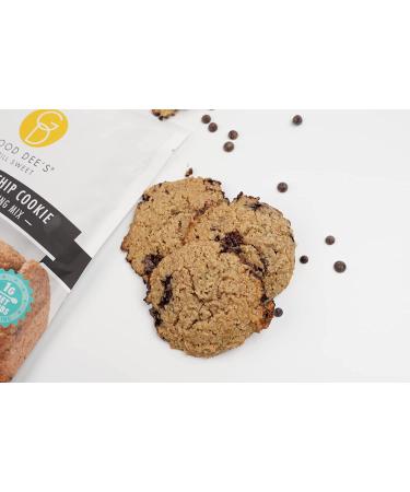 Good Dee's Chocolate Chip Cookie Mix - Keto, Dairy-Free, Soy-Free, Low Carb | 1g Net Carbs per Serving (12 Servings) - Diabetic & Weight Watchers Friendly - Buy Online on SooperMarket.com