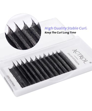 4D Volume Easy Fan W-Shaped Lash Extensions - 0.07D Curl 8-15mm | W4D-0.07D/8-15Mix - Buy Online on SooperMarket.com