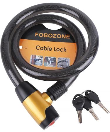 Cable Lock Bike Lock Motorcycle Lock Lock Warehouse  Gate  Very Strong. - Buy Online on SooperMarket.com