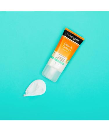 Neutrogena Clear and Defend Moisturiser 50ml - Skin Clearing Daily Moisturizer - Buy Online on SooperMarket.com