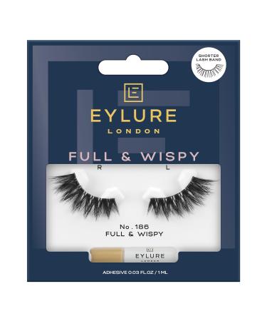 Eylure Full & Wispy No. 186 False Lashes (Shorter Lash Band)