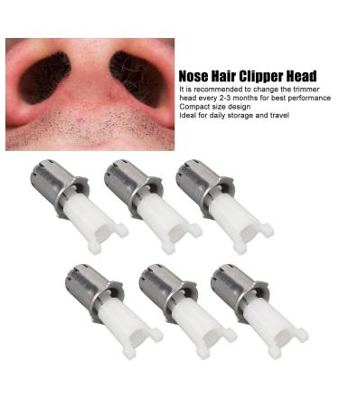 10-Pack Universal Nose Hair Cutter Replacement Heads - 360 Rotatable Blades for Earring & Nose Hair Trimmers - Buy Online on SooperMarket.com