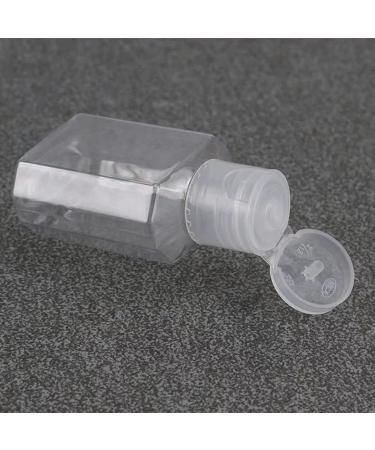Vinsencoo 50 Pcs 1oz Mini Plastic Empty Bottles with Flip Cap - Portable Travel Size for Hand Sanitizer, Shampoo, Conditioner - Reusable - Baby Shower, Wedding Party Favors - Buy Online on SooperMarket.com