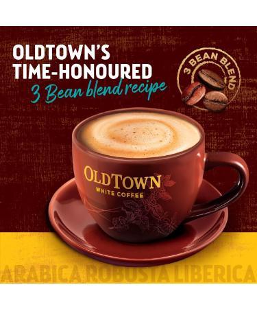 Old Town White Coffee 3 in 1 Hazelnut 15 Sachets Net WT 600g - Buy Online on SooperMarket.com