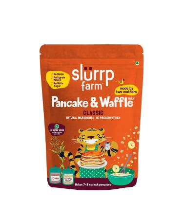 Slurrp Farm Millet Pancake Mix Combo Blueberry & Classic | No White Flour  Wheat & Refined White Sugar | Supergrain Millets Rich in Nutrients | 10.5Oz (Pack of 2) Blueberry 10.5 Ounces - Buy Online on SooperMarket.com
