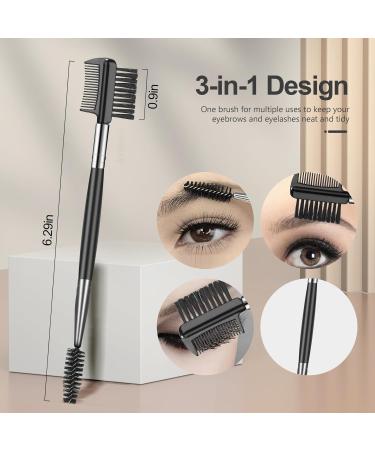 SWEET VIEW Professional Eye Makeup Tools Set - Eyelash Comb Separator Brow Brush & Curler for Perfect Lashes - International Shipping - Buy Online on SooperMarket.com
