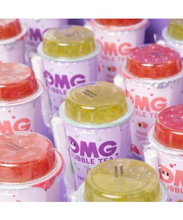 GITABI OMG BUBLE TEA 10x270ML - Normal Is Boring Fruit Bubble Tea Kit with Bubbles and Straws Set Passion Fruit Syrup and Popping Apple Flavour Bubbles - Buy Online on SooperMarket.com
