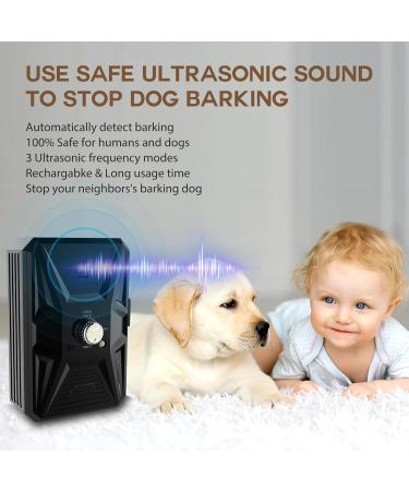 Bubbacare Antibell for Dogs - Rechargeable Ultrasound Anti-Bark Device | 33ft Range Waterproof & Automatic | Safe for Large & Small Dogs - Buy Online on SooperMarket.com