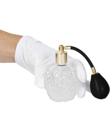 Buy 2 Pairs of Soft White Cotton Jersey Gloves | Unisex Twisted Cotton Gloves for Comfort & Durability - International Shipping Available - Buy Online on SooperMarket.com