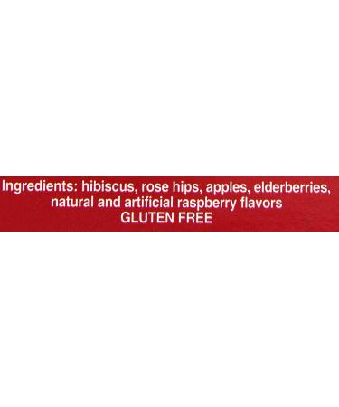 Bigelow Red Raspberry Tea - 20 Counts | Delicious Herbal Blend - Buy Online on SooperMarket.com