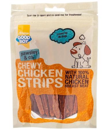 Good Boy Pawsley & Co. Chewy Chicken Strips Dog Treats 100g