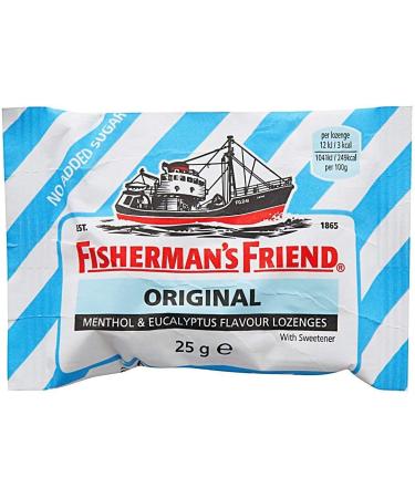 Fisherman's Friend Lozenges Original Extra Strong 12X25g-FREE UK DELIVERY**G
