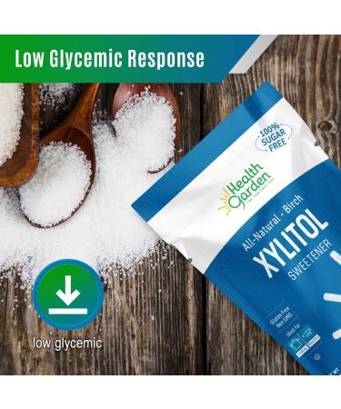 Health Garden Birch Xylitol Sweetener - Non GMO - Kosher - Made in USA - Keto Friendly - 2 Pack (1 lb Each) - Buy Online on SooperMarket.com