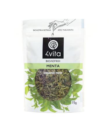 4Vita Greek Organic Mint Herbal Tea 15g