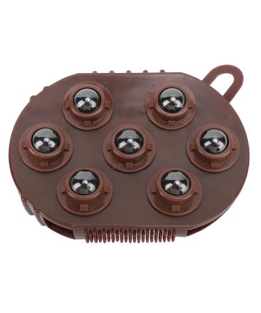 Manual Magnetic Beads Gloves Massager Handheld Roller Guasha Massager with Magnetic Beads 360 Degree Rotating Multifunctional Manual Massager
