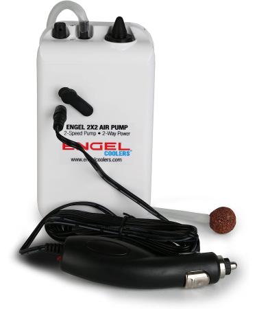 Engel 7.5qt Live Bait Cooler with 2nd Gen 2-Speed Portable Aerator Pump | Fishing Bait Station for Shrimp, Minnows, and Live Bait - Buy Online on SooperMarket.com