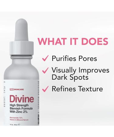 Niacinamide Serum 12% + Zinc 2% - Reduce Dark Spots & Minimize Pores | Dewy Youthful Glow - 1 fl oz - International Shipping - Buy Online on SooperMarket.com