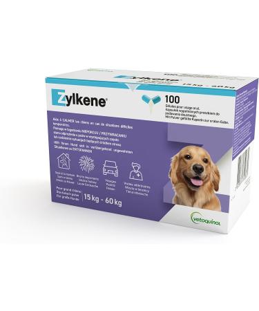 Buy Zylkene 450mg for Dogs & Cats - 50 Capsules | Calming Supplement for Stress Relief - International Shipping Available - Buy Online on SooperMarket.com