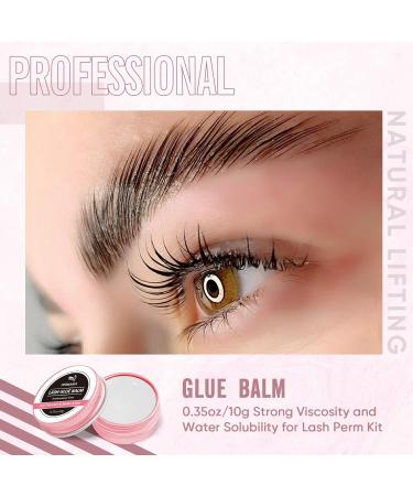 PERMANIA Lash Lift Glue 10g - White Peach | Strong Viscosity, Water Soluble Adhesive for Eyelash Lifting Kit - Buy Online on SooperMarket.com
