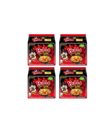Samyang Buldak Stew Type Hot Chicken Noodle Challenge Ramen (Pack of 20) by CNMART