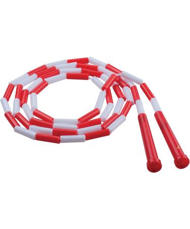 Champion Sports Segmented Jump Rope for Fitness - Classic Beaded Jump Ropes for Physical Education, Gym Glass, Personal Use - Premium Skipping Rope for Kids, Adults 7 Feet