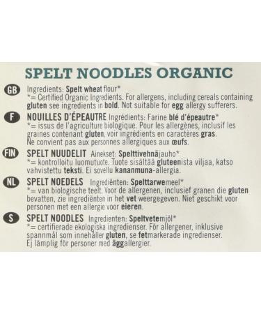 Biona Organic Spelt Asia Noodles 250 g - Buy Online on SooperMarket.com
