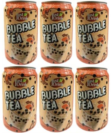 BUBBLE TEA Thai Tea Flavour 315ml (Just Drink)(Pack Of 3) Delicious Tasty And Twisty Treat Gift Hamper For Christmas Birthday Easter Gift - Buy Online on SooperMarket.com
