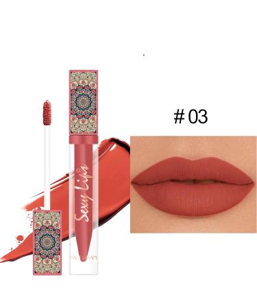 6-Piece Nude Matte Liquid Lipstick Set - Long Lasting, Waterproof Lip Gloss for Women - Gift for Makeup Enthusiasts - Set D - Buy Online on SooperMarket.com