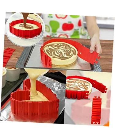 HOMSFOU 3pcs De para Gelatinas Silicone Molds Silicone Cake Molds Jelly Molds Baking Mold Chocolate mediumx3pcs - Buy Online on SooperMarket.com