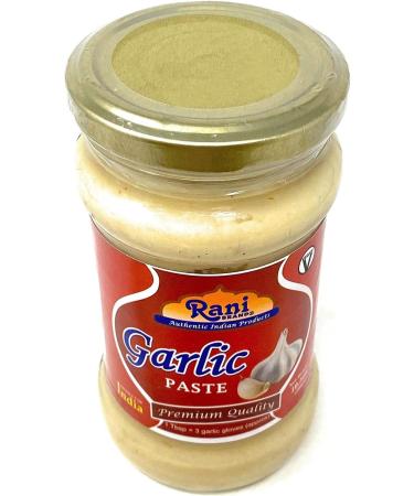 Rani Garlic Cooking Paste 10.5oz (300g) Glass Jar - Vegan, Gluten-Free, Non-GMO, No Colors - Indian Origin Garlic Paste - 300g (1 Pack) - Buy Online on SooperMarket.com
