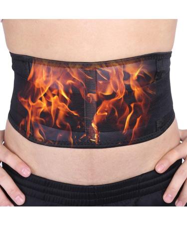 Lumbar Back Brace 4 Size Adjustable Self-Heating Waist Back Braces Back Pain Support Belt Adjustable Self-Heating for Women and Men (L) - Buy Online on SooperMarket.com