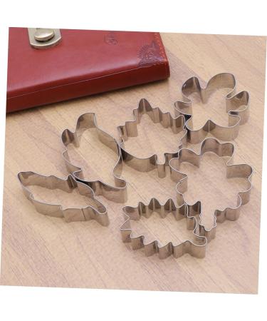 IMIKEYA 18 Pcs 430 Dessert Molds DIY Baking Molds Cake Mold Fondant Mold Cookie Stainless Steel mediumx3pcs Silverx3pcs - Buy Online on SooperMarket.com