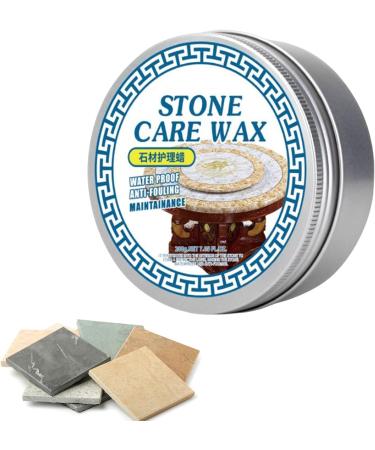 Stone Wax Polish 200g Stone Care Polish - Tile Care Product for Easy Maintenance Countertop Marble Stone Floors Stone Furniture Stone Walls Aezon Single Attribute - Buy Online on SooperMarket.com