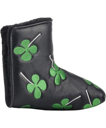 HIFROM Golf Putter Head Cover - Shamrock Embroidered Blade - Universal Fit for All Brands - Buy Online on SooperMarket.com