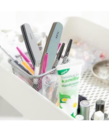Nail Files 4 Pieces Nail Buffer Blocks Professional Double Sided Nail File 100/180 220/280 Grit for Acrylic Natural Gel Nails Polish Suitable for Home Nail Salon - Buy Online on SooperMarket.com