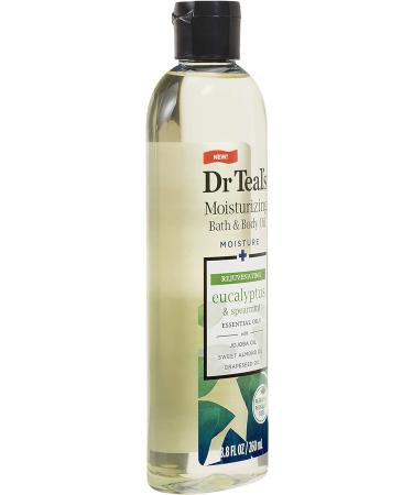 Dr. Teals Mothers Day Bath & Body Oil Gift Set - Eucalyptus & Spearmint with Pure Epsom Salt - 2 Pack 8.8oz - Hydrating Essential Oils for Stress Relief - Buy Online on SooperMarket.com