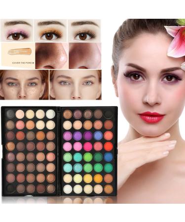 FILFEEL 80 Colors Eyeshadow Palette - Professional Pearl Matte Eye Shadow Set - Buy Online on SooperMarket.com