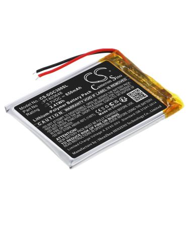 Battery Replacement for De AH-GC30 PT403648