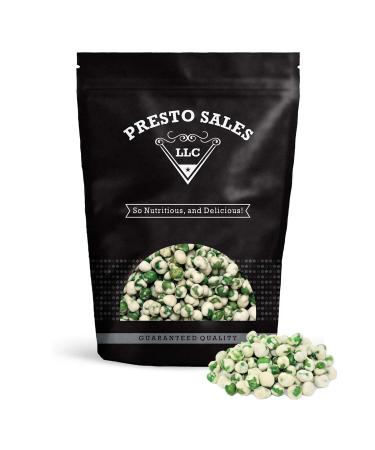 Presto Sales Wasabi Green Peas 32 oz. | Tangy and Crunchy, Enjoy that extra spice kick, Vegan | Salad favorite, All ages, Great fat loss, Vegetable benefits | Resealable 2 lbs. Bag