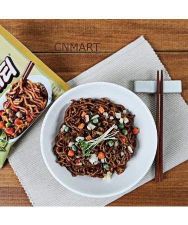 Nongshim Shin Ramyun Chapagetti Chajang Instant Ramen Noodle Soup 2 Flavours Assorted Bundle (Pack of 40) by CNMART - Buy Online on SooperMarket.com