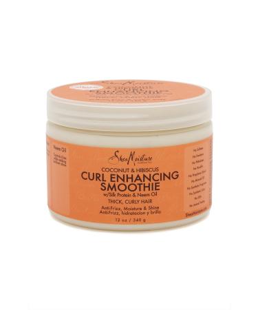 Shea Moisture Coconut and Hibiscus Curl Enhancing Smoothie 340 g 340 g (Pack of 1)