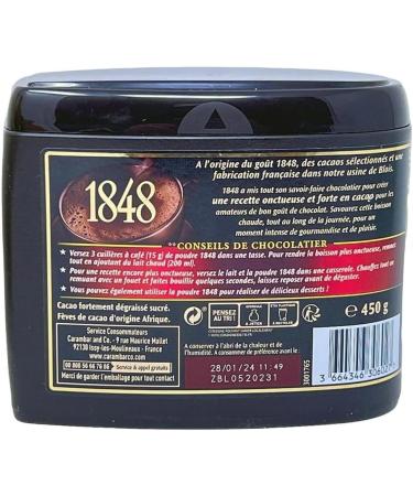 Poulain 1848 Poudre Chocolat 450g - Pack of 3 - Buy Online on SooperMarket.com