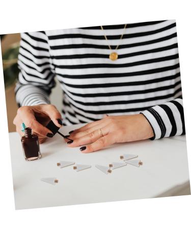 DOITOOL 12pcs Point Drilling Pen Wax Head Wax Replacement Tips Rhinestone Kit for Teeth Jewlery Wax Picker Small Mirrors for Crafts Transparent Glasses Case Jewelry White Nail Dot Pen - Buy Online on SooperMarket.com
