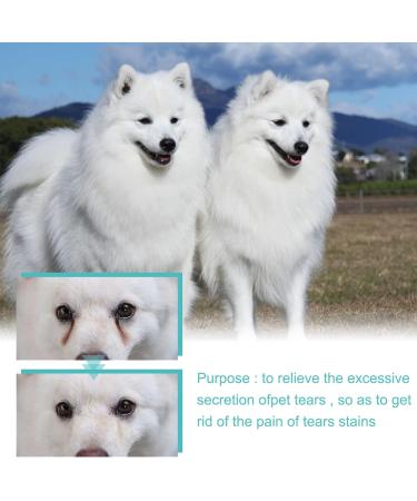 Eye Care Tear Stain Remover for Dogs & Cats - Effective Eye Drops for Inflammation - Better than Ointment - Buy Online on SooperMarket.com