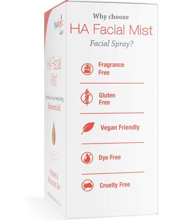 Hyaluronic Acid Facial Mist - Hydrating Moisturizer Makeup Setting Spray & Primer - 2 oz | Hyalogic Episilk - Buy Online on SooperMarket.com