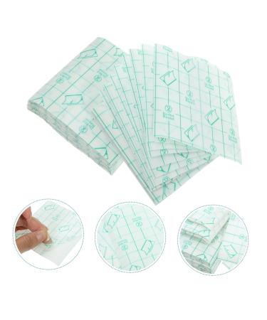 Buy NOLITOY 100pcs Adhesive Makeup Hand Palette - Disposable Clear Hand Held Blender & Mixer for Professionals | Waterproof & Breathable - Buy Online on SooperMarket.com