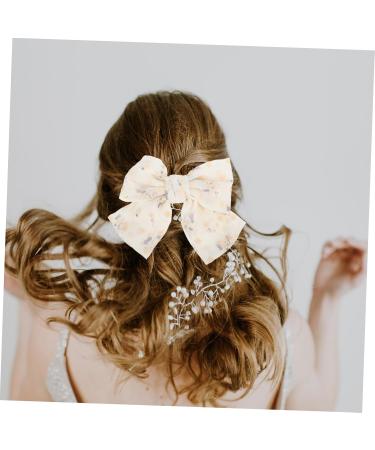 FOMIYES 1 Set Hair Accessories Bands Scrunchies Satin Scrunchies Elastics Bands Ponytail Scrunchies Bow Knotted Satin Hair Tie Bowknot Hair Clip Girl Alligator Clip The Flowers Mesh - Buy Online on SooperMarket.com