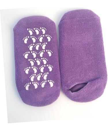 Beavorty moisturizing Gloves spa Gloves moisturizing Hand Gloves Purple Sock Set - Buy Online on SooperMarket.com